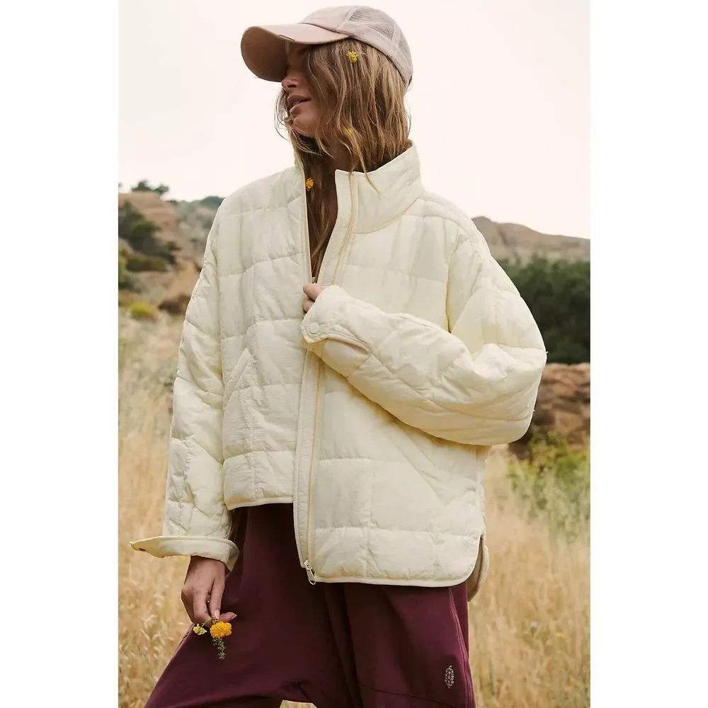 Free people Pippa Packable Puffer Jacket Size Large - New_3